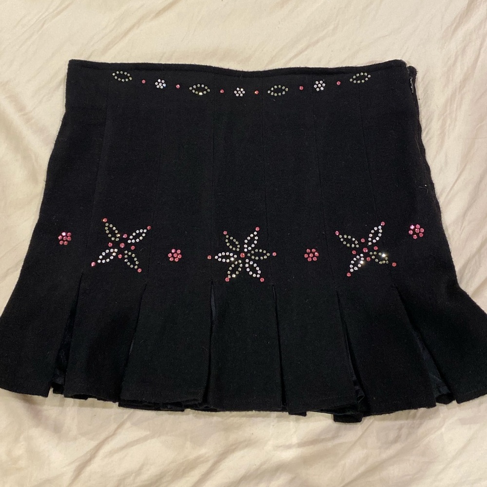 Black Pleated Skirt